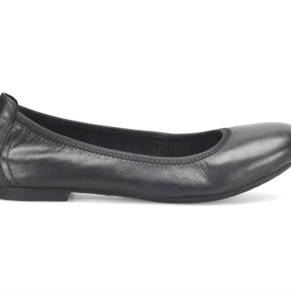 Born Julianne Black Leather Flat Size 6 - Picture 4 of 14